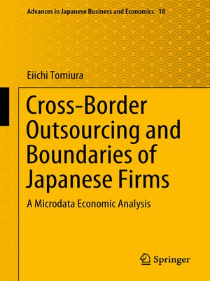cover image of Cross-Border Outsourcing and Boundaries of Japanese Firms